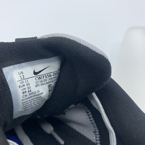 Nike Air Zoom Pegasus 38 Gray Blue Running Shoes Sneakers CW7356-006 Mens Sz 12 - Picture 8 of 8